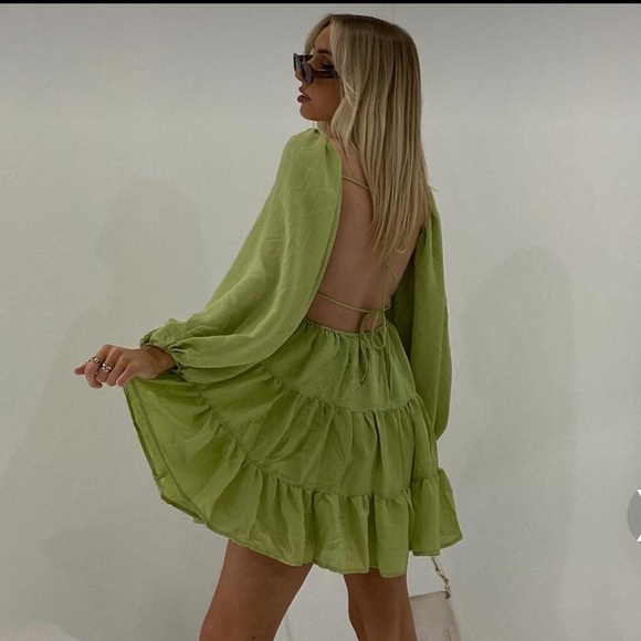 Princess Polly Danny long sleeve mini dress - Picture 4 of 5